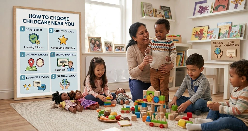 How to choose childcare near you