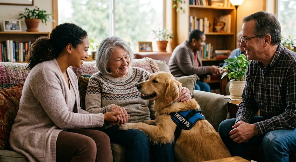 Provides Companionship and Emotional Support